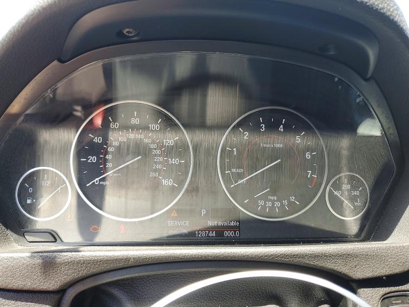 2016 BMW 3er VIN WBA8E9C51GK643551 COPART salvage auction — FRONT END, Ga - Certificate Of Title, sold $3,000 on 2026-07-27 (photo 9)