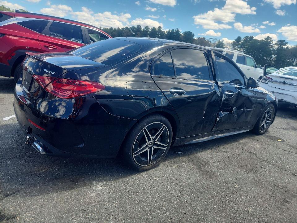 2024 Mercedes-benz C-klasse VIN W1KAF4HB7RR182309 COPART salvage auction — SIDE, Id - Salvage Certificate Of Title, sold $13,500 on 2026-07-28 (photo 3)