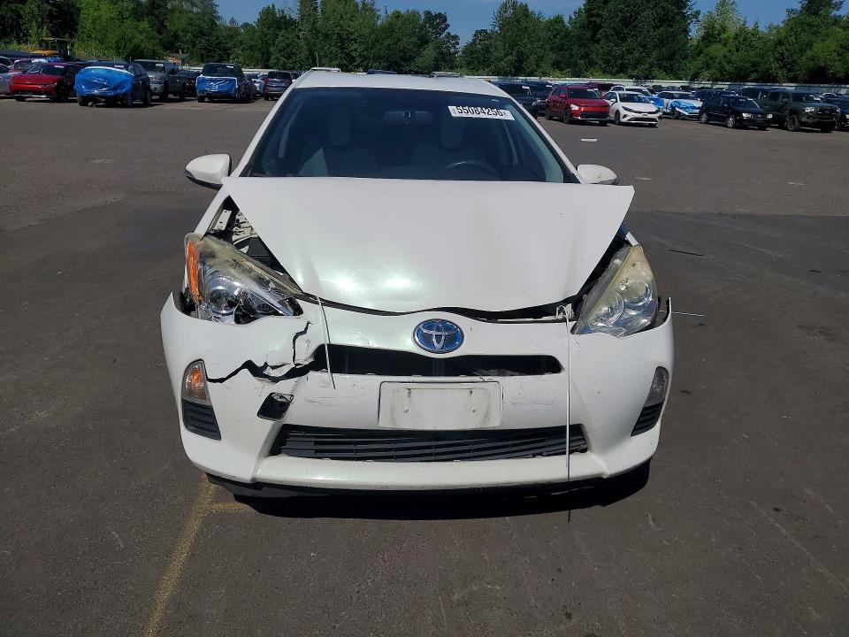 2014 Toyota Prius VIN JTDKDTB33E1563356 COPART salvage auction — FRONT END, OR - SALVAGE TITLE CERTIFICATE, sold $1,050 on 2026-08-01 (photo 5)