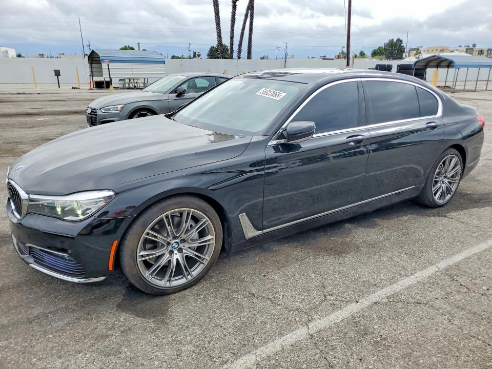 2016 BMW 7er VIN WBA7E2C52GG738741 COPART salvage auction — SIDE, Salvage Title, sold $8,100 on 2026-08-04 (photo 1)