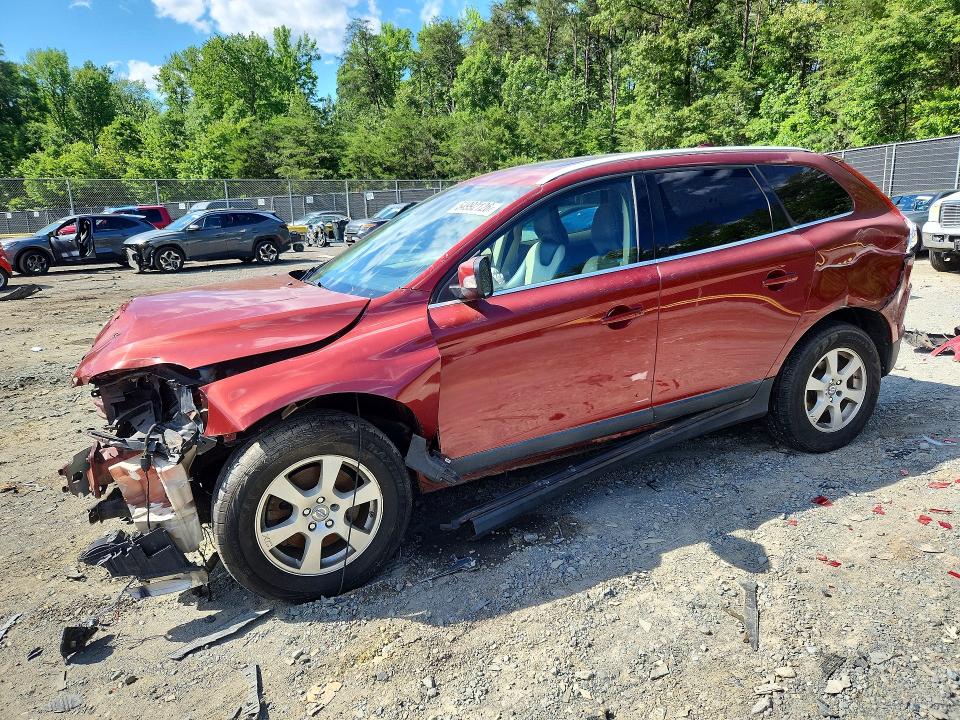 2011 Volvo Xc60 VIN YV4940DZ1B2207795 COPART salvage auction — FRONT END, Md - Cert Of Salvage > 75% Damage, sold $375 on 2026-07-07 (photo 1)