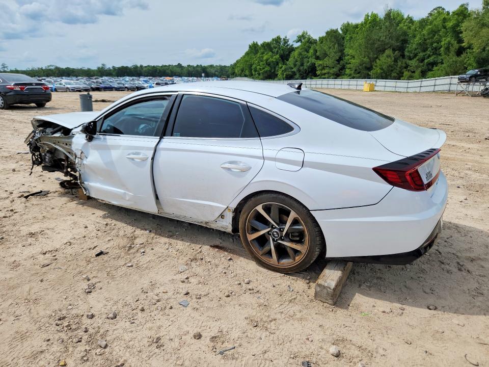2021 Hyundai Sonata VIN 5NPEJ4J24MH092958 COPART salvage auction — FRONT END, Ga - Cert Of Title-Salvage, sold $1,625 on 2026-07-17 (photo 2)