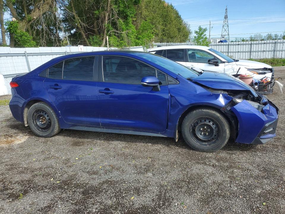 2021 Toyota Corolla VIN 5YFB4MBE3MP093203 COPART salvage auction — FRONT END, On - Permit Salvage, sold $150 on 2026-07-21 (photo 4)