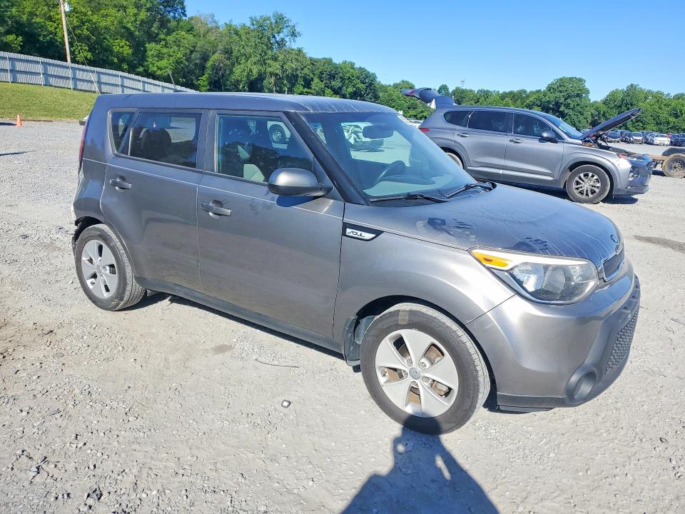2016 Kia Soul VIN KNDJN2A25G7356298 COPART salvage auction — REAR END, Nc - Salvage Certificate Of Title, sold $1,600 on 2026-07-15 (photo 4)