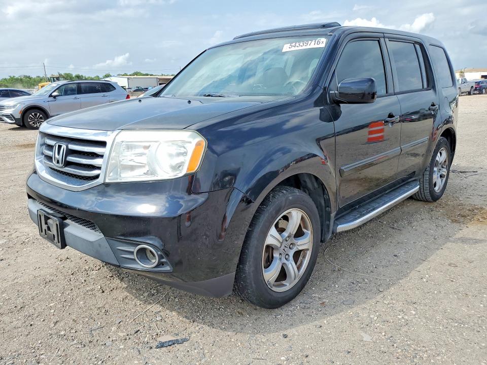 2015 Honda Pilot VIN 5FNYF3H5XFB001427 COPART salvage auction — MECHANICAL, Tx - Certificate Of Title, sold $2,400 on 2026-07-09 (photo 1)