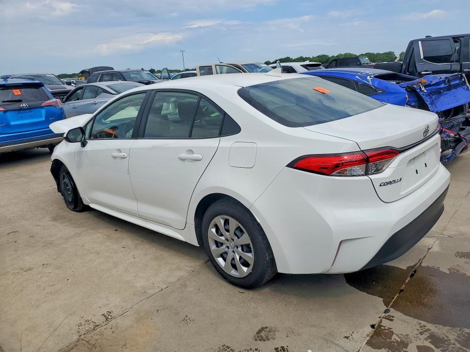 2026 Toyota Corolla VIN JTDBCMFE1T3122797 COPART salvage auction — FRONT END, TX - CERTIFICATE OF TITLE (P), sold $6,400 on 2026-07-27 (photo 2)