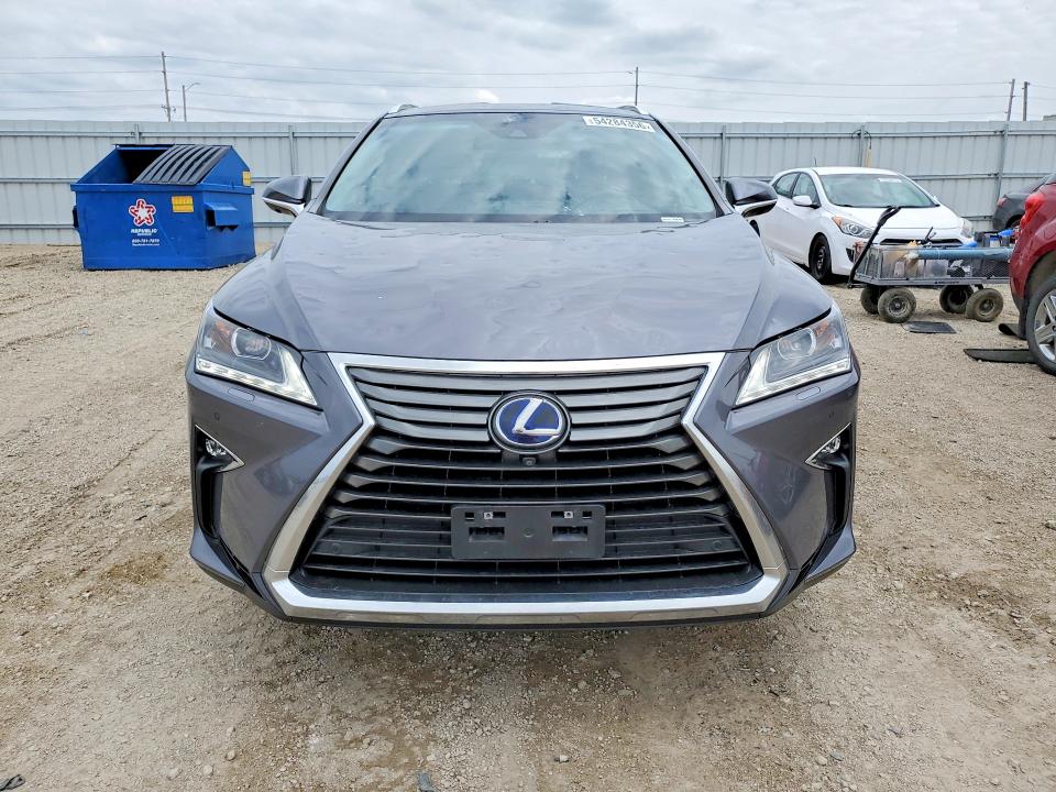 2019 Lexus Rx VIN 2T2BGMCA3KC032381 COPART salvage auction — HAIL, Ia - Cert Of Title-Salvage Title, sold $22,300 on 2026-07-15 (photo 5)