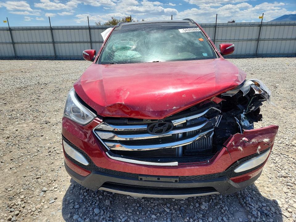 2015 Hyundai VIN 5XYZWDLA8FG266550 COPART salvage auction — FRONT END, Ut - Salvage Certificate, sold $350 on 2026-07-24 (photo 5)