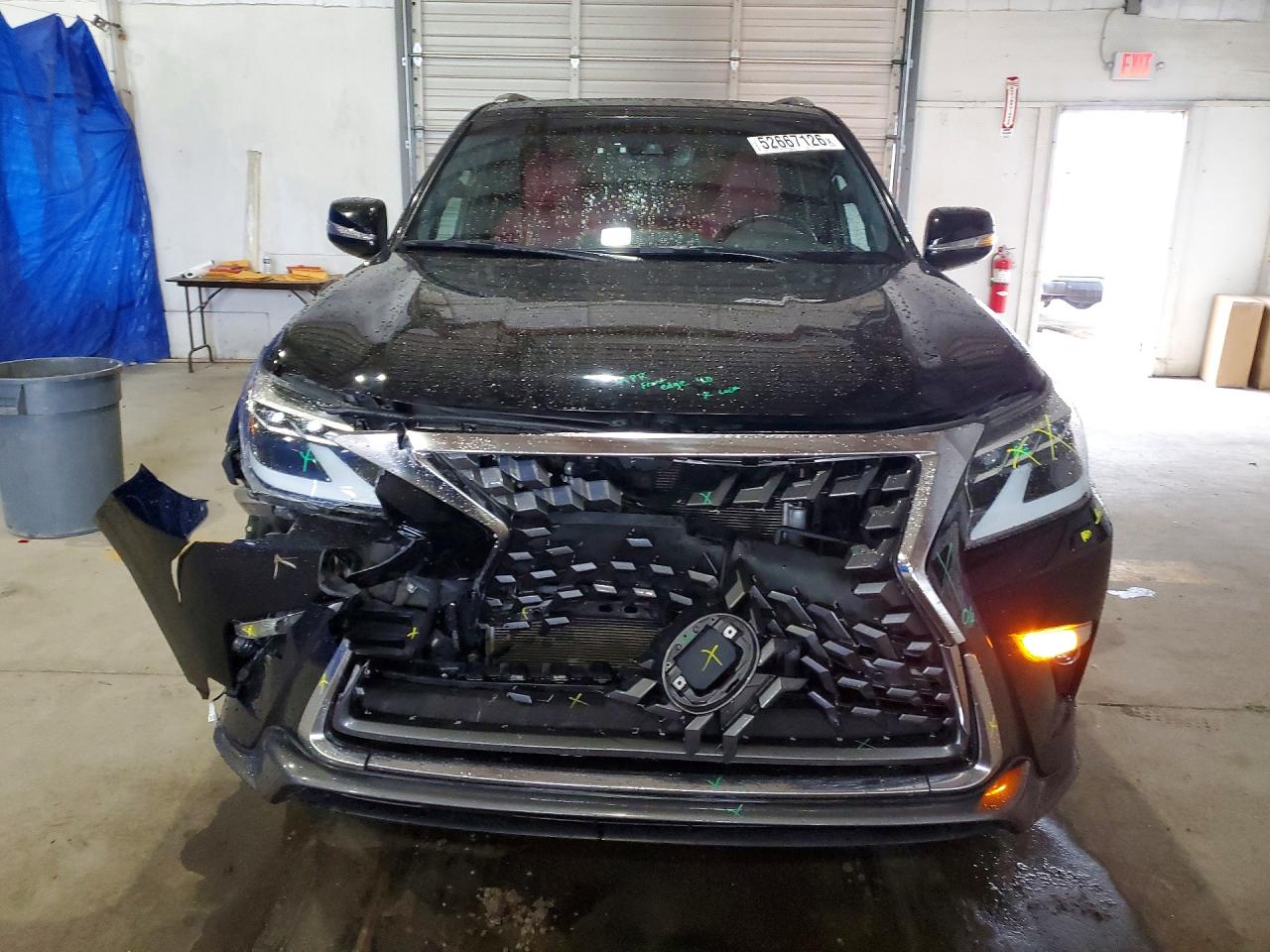 2021 Lexus GX 460 VIN JTJAM7BX6M5303057 COPART salvage auction — Front End, KY - CERT OF TITLE-SALVAGE, sold $25,250 on 2026-07-06 (photo 5)
