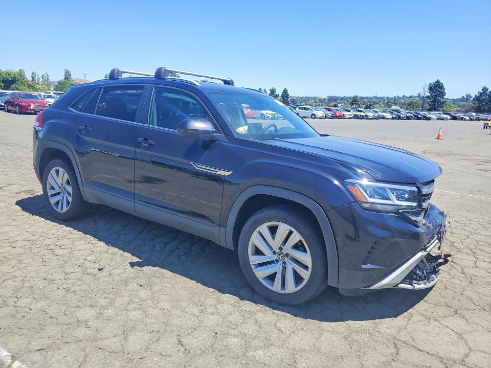 2020 Volkswagen VIN 1V21E2CA7LC215589 COPART salvage auction — FRONT END, Ca - Salvage Certificate, sold $4,800 on 2026-07-10 (photo 4)