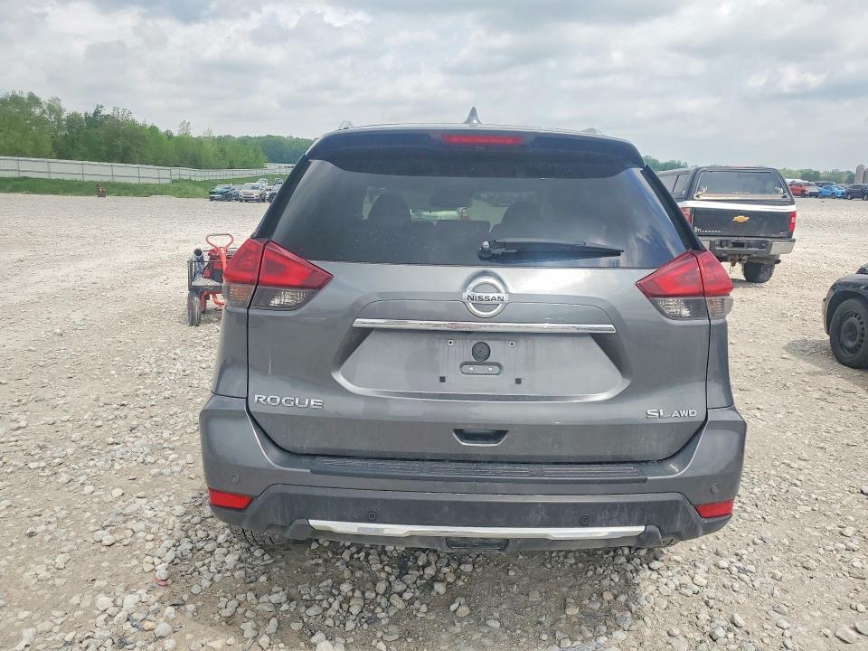2019 Nissan Rogue VIN 5N1AT2MV9KC817543 COPART salvage auction — FRONT END, Mi - Certificate Of Title, sold $5,500 on 2026-07-02 (photo 6)