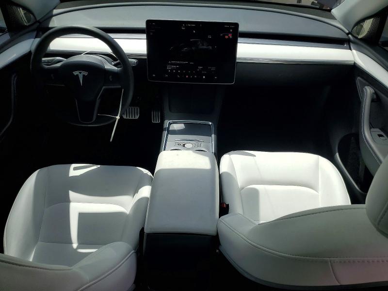 2024 Tesla Model y VIN 7SAYGDEF0RF059294 COPART salvage auction — FRONT END, Ca - Salvage Certificate, sold $12,000 on 2026-07-27 (photo 8)