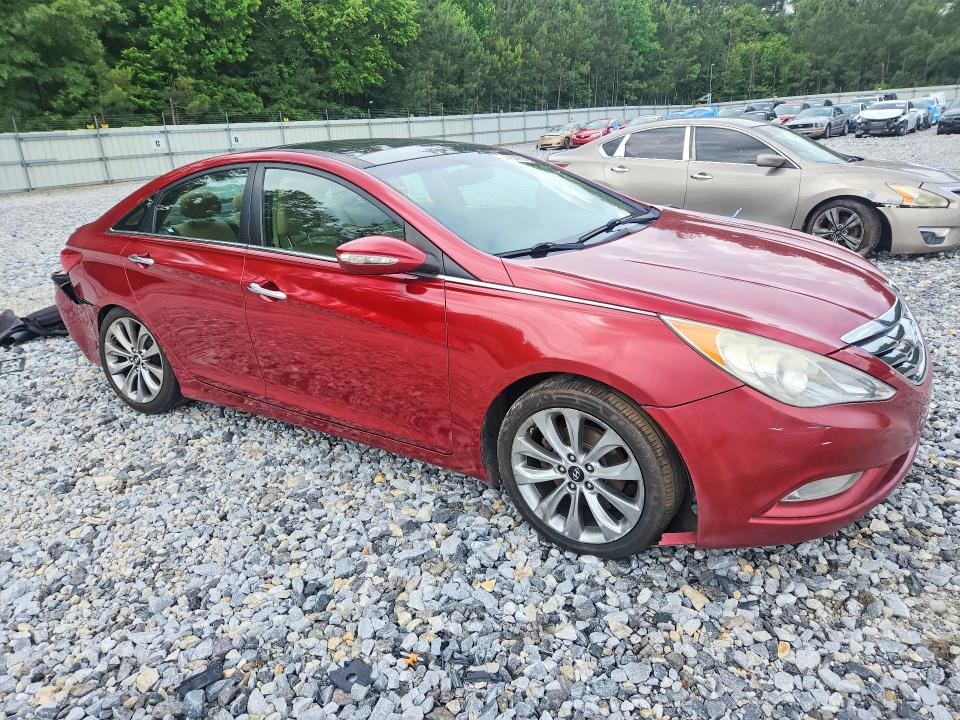 2012 Hyundai Sonata VIN 5NPEC4AB2CH449918 COPART salvage auction — REAR END, Ga - Cert Of Title-Salvage, sold $550 on 2026-07-28 (photo 4)