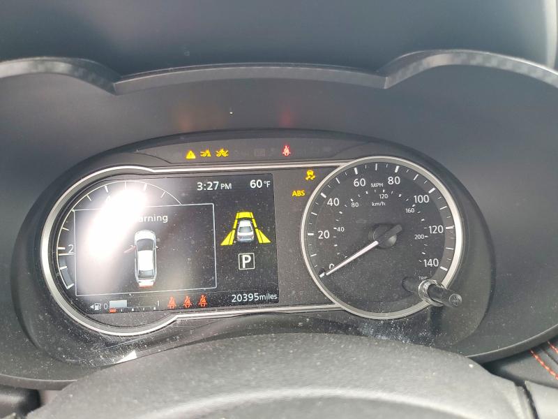 2024 Nissan Versa VIN 3N1CN8FV4RL818429 COPART salvage auction — REAR END, NJ - CERT OF TITLE-SALVAGE, sold $3,600 on 2026-07-02 (photo 9)