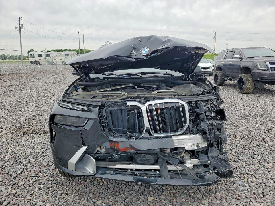 2025 BMW X7 VIN 5UX23EM09S9W78234 COPART salvage auction — FRONT END, In - Cert Of Title-Salvage Title, sold $25,250 on 2026-07-14 (photo 5)