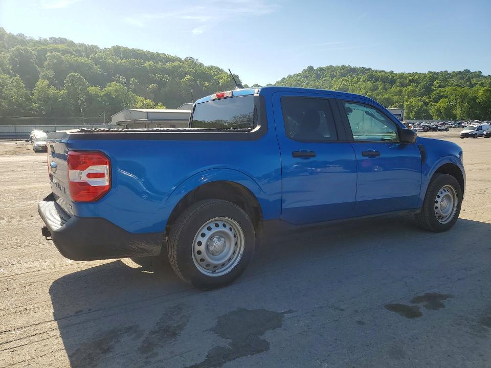 2022 Ford Maverick VIN 3FTTW8F92NRA35257 COPART salvage auction — SIDE, Pa - Certificate Of Salvage, sold $5,900 on 2026-07-09 (photo 3)