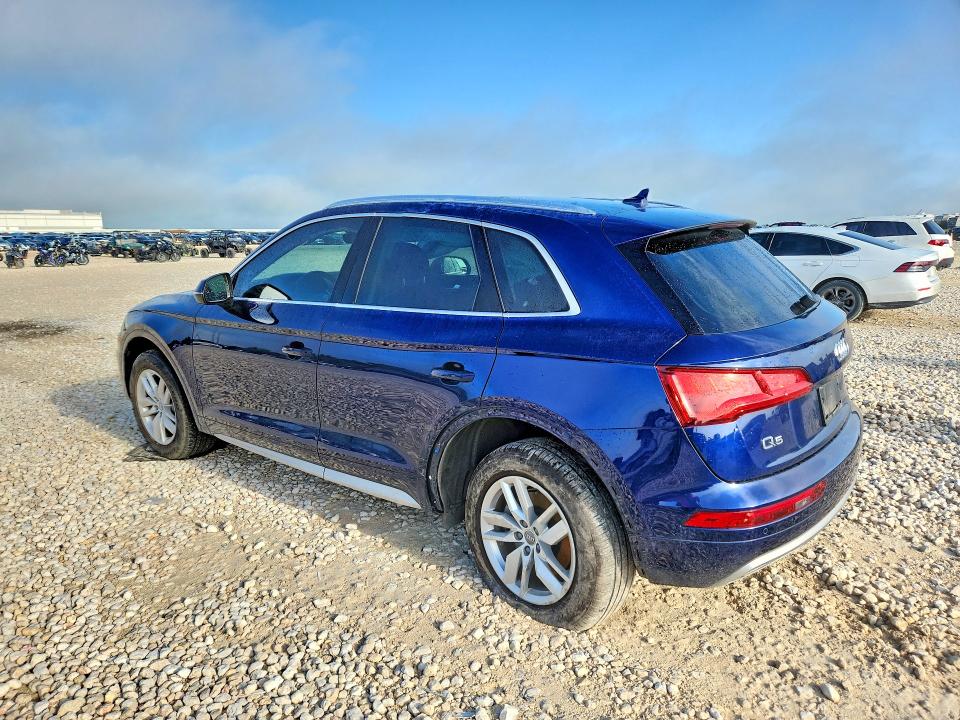 2020 Audi Q5 VIN WA1ANAFY1L2051423 COPART salvage auction — UNDERCARRIAGE, Tx - Salvage Vehicle Title, sold $8,100 on 2026-07-09 (photo 2)