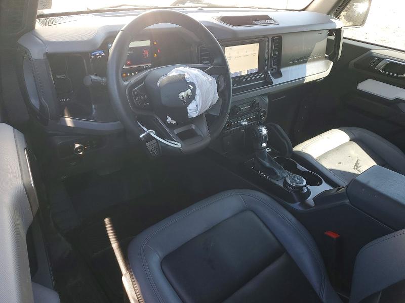 2023 Ford Bronco VIN 1FMDE5AH3PLC19317 COPART salvage auction — FRONT END, Md - Cert Of Salvage > 75% Damage, sold $7,000 on 2026-07-02 (photo 8)
