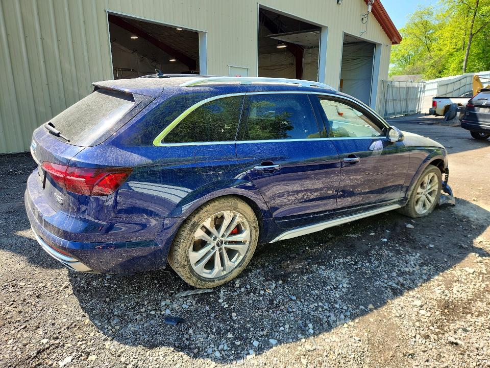 2024 Audi A4 VIN WA18AAF46RA031710 COPART salvage auction — SIDE, Vt - Cert Of Title-Salvage Vehicle, sold $8,300 on 2026-07-13 (photo 3)