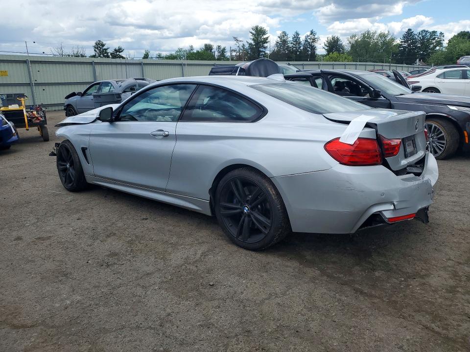 2017 BMW 4er VIN WBA4P1C59HK522147 COPART salvage auction — FRONT END, Pa - Certificate Of Salvage, sold $2,800 on 2026-08-14 (photo 2)