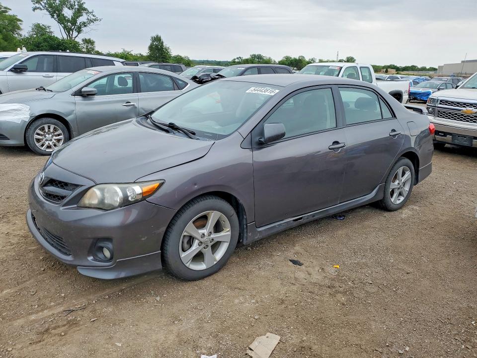 2012 Toyota Corolla VIN 5YFBU4EE8CP073913 COPART salvage auction — FRONT END, Ia - Cert Of Title-Salvage Title, sold $2,250 on 2026-07-10 (photo 1)