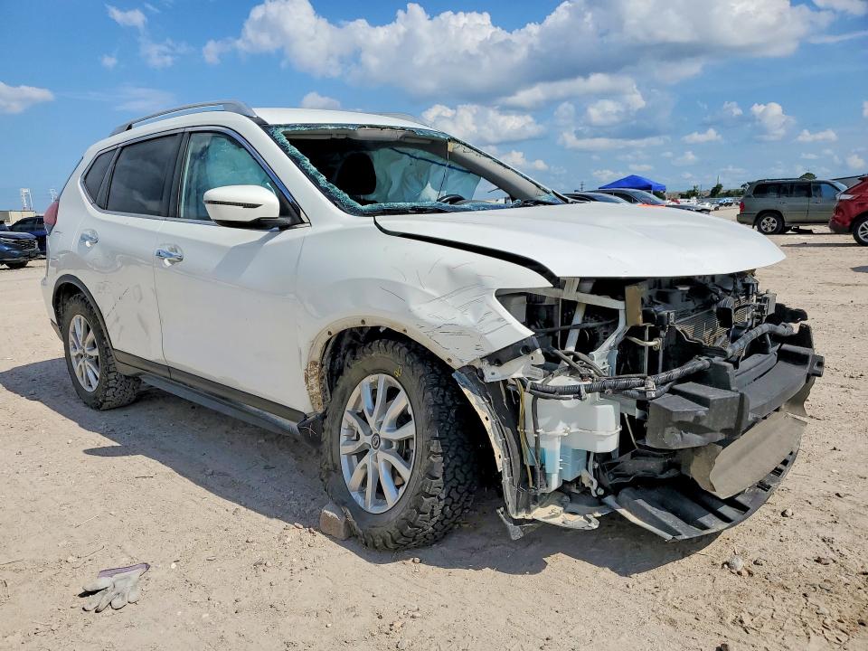 2020 Nissan Rogue VIN JN8AT2MV3LW139042 COPART salvage auction — FRONT END, Tx - Salvage Vehicle Title, sold $1,550 on 2026-07-10 (photo 4)