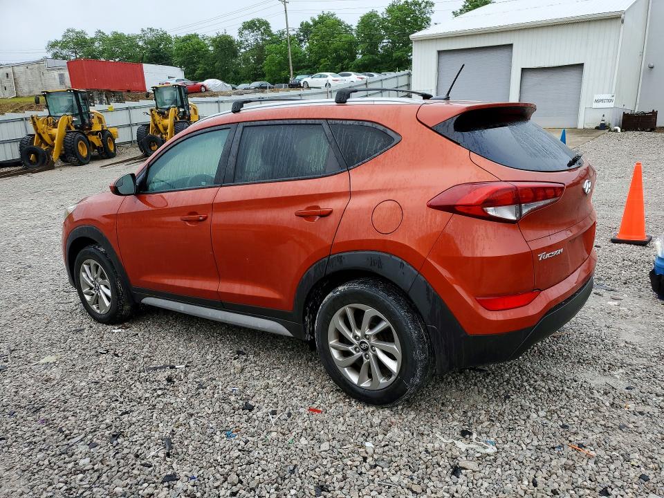 2017 Hyundai Tucson VIN KM8J3CA47HU409112 COPART salvage auction — MECHANICAL, Ky - Cert Of Title-Salvage, sold $2,900 on 2026-07-24 (photo 2)