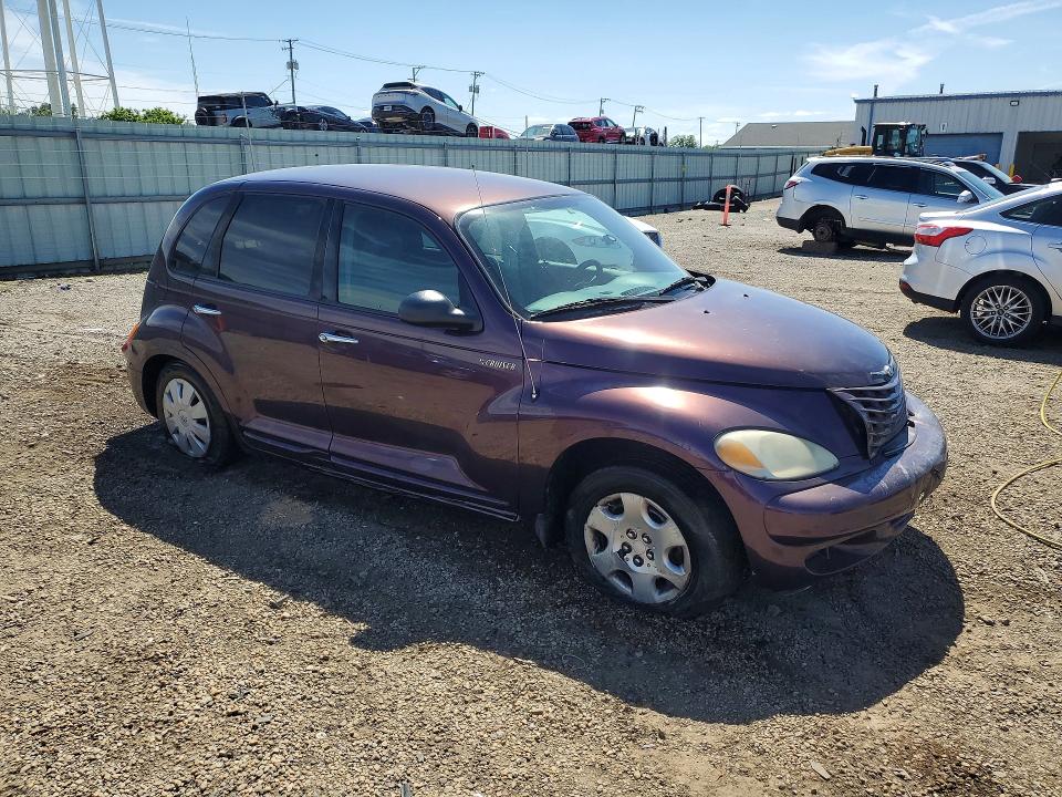2004 Chrysler Pt cruiser VIN 3C4FY48B34T318381 COPART salvage auction — SIDE, Il - Salvage Certificate, sold $225 on 2026-07-08 (photo 4)
