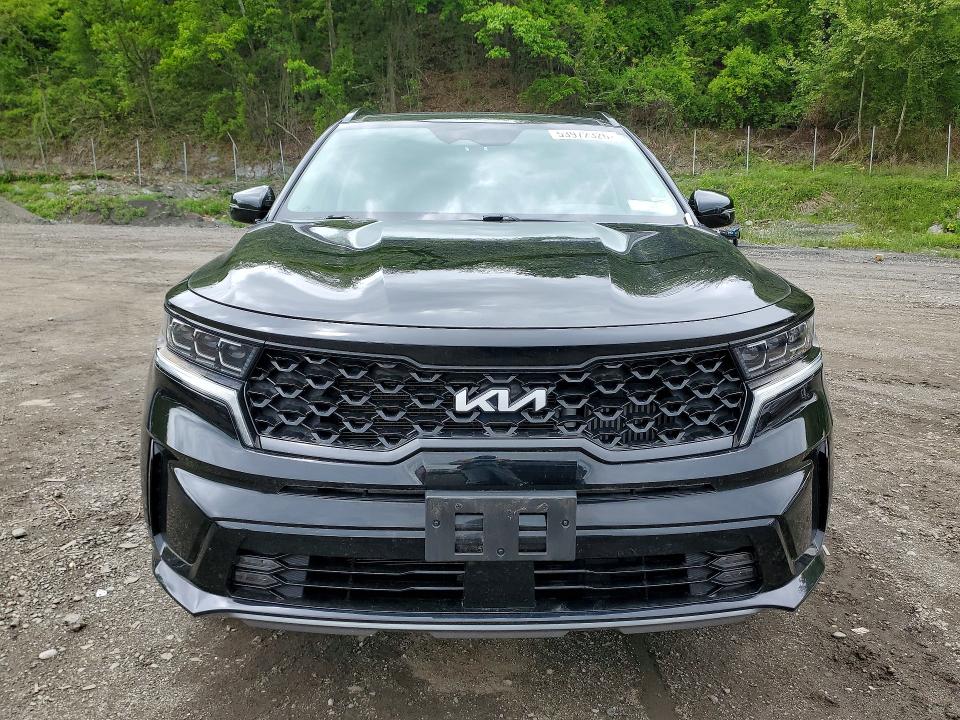 2022 Kia Sorento VIN 5XYRKDLF1NG115846 COPART salvage auction — BURN, NY - MV-907A SALVAGE CERTIFICATE, sold $700 on 2026-07-21 (photo 5)