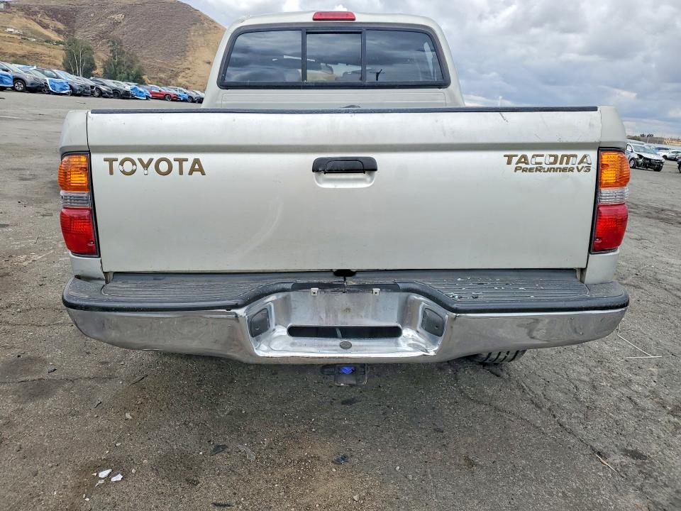 2003 Toyota Tacoma VIN 5TEGN92N43Z249340 COPART salvage auction — ROLLOVER, CA - SALVAGE CERTIFICATE, sold $850 on 2026-07-16 (photo 6)