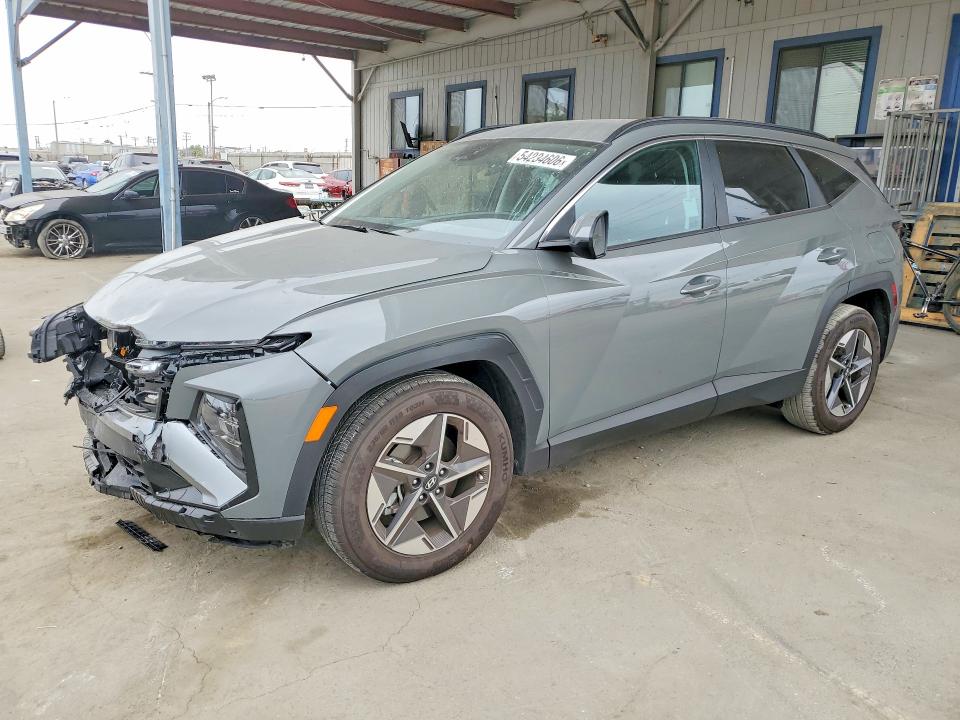 2025 Hyundai VIN 5NMJB3DE5SH595100 COPART salvage auction — FRONT END, Ca - Salvage Certificate, sold $7,100 on 2026-07-30 (photo 1)