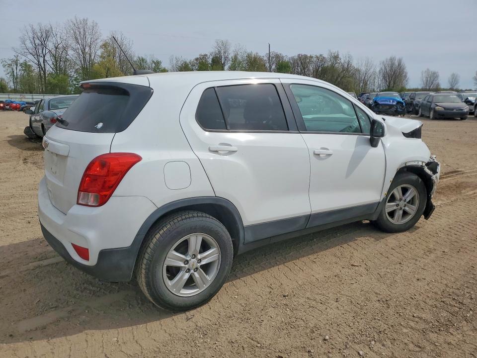 2020 Chevrolet Trax VIN KL7CJKSB9LB323182 COPART salvage auction — FRONT END, Mi - Cert Of Title-Salvage Vehicle, sold $825 on 2026-07-08 (photo 3)