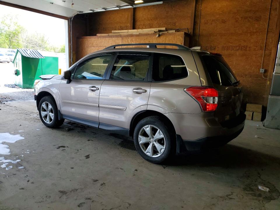 2016 Subaru Forester VIN JF2SJADC4GH401421 COPART salvage auction — FRONT END, Pa - Certificate Of Salvage, sold $300 on 2026-07-23 (photo 2)