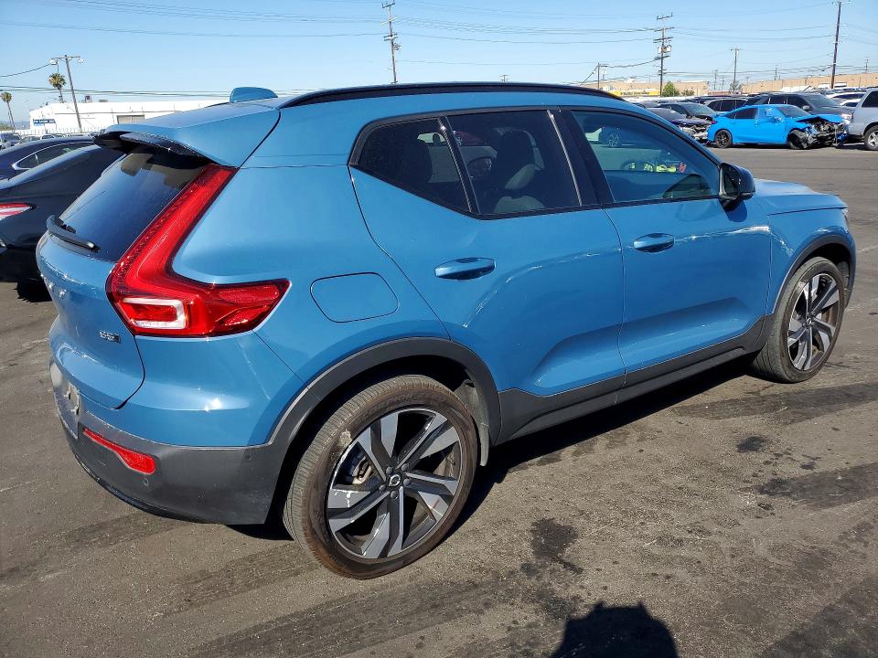 2024 Volvo VIN YV4L12UL7R2363047 COPART salvage auction — SIDE, Ca - Salvage Certificate, sold $15,500 on 2026-07-06 (photo 3)