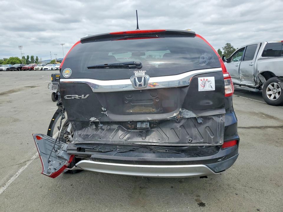 2016 Honda Cr-v VIN 2HKRM3H71GH507727 COPART salvage auction — REAR END, Ca - Salvage Certificate, sold $2,600 on 2026-07-10 (photo 6)