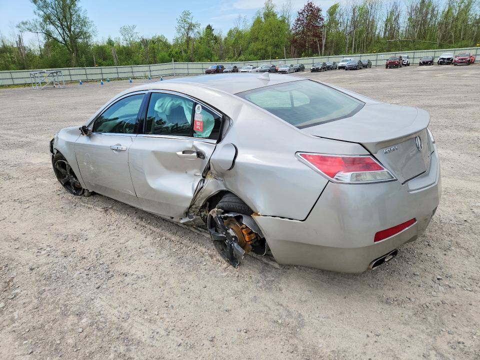 2010 Acura Tl VIN 19UUA9F52AA008054 COPART salvage auction — SIDE, NY - MV-907A SALVAGE CERTIFICATE, sold $225 on 2026-08-03 (photo 2)