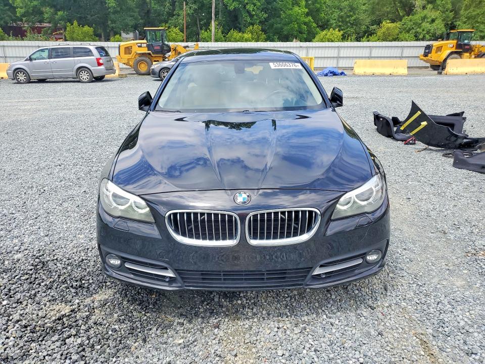 2016 BMW 5 series VIN WBA5A5C53GG348378 COPART salvage auction — REAR END, Nc - Salvage Certificate Of Title, sold $4,550 on 2026-07-09 (photo 5)