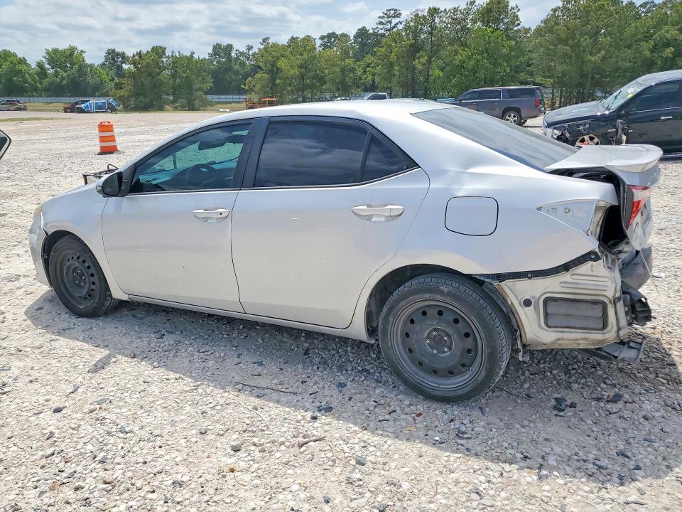 2015 Toyota Corolla VIN 5YFBURHE9FP263233 COPART salvage auction — REAR END, Tx - Certificate Of Title, sold $2,650 on 2026-07-02 (photo 2)