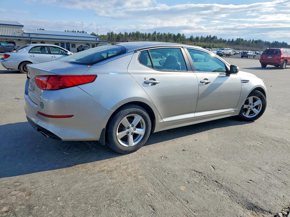 2015 Kia Optima VIN 5XXGM4A72FG480054 COPART salvage auction — FRONT END, Mt - Certificate Of Title, sold $500 on 2026-07-06 (photo 3)