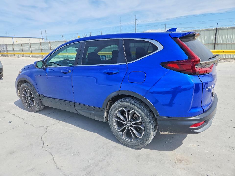 2020 Honda Cr-v VIN 7FARW1H53LE009510 COPART salvage auction — HAIL, Tx - Certificate Of Title, sold $7,900 on 2026-07-15 (photo 2)