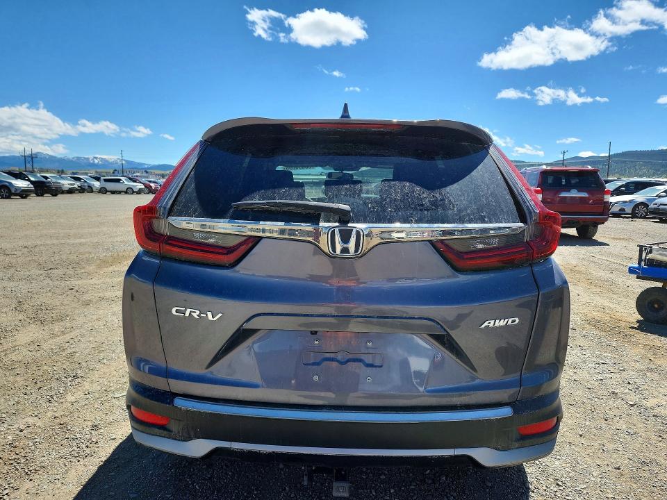 2022 Honda VIN 7FARW2H58NE041216 COPART salvage auction — FRONT END, Mt - Salvage Certificate Of A Vehic, sold $9,000 on 2026-07-14 (photo 6)