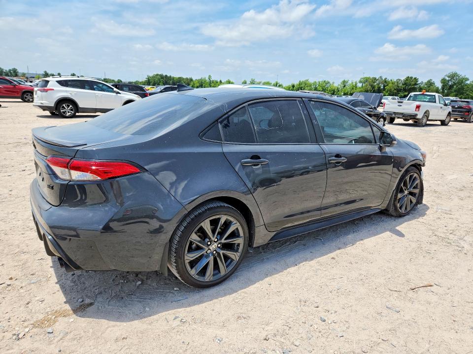 2025 Toyota Corolla VIN 5YFS4MCE1SP220574 COPART salvage auction — FRONT END, Tx - Salvage Vehicle Title, sold $10,900 on 2026-07-10 (photo 3)