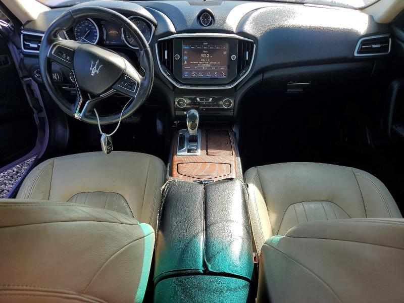2014 Maserati Ghibli VIN ZAM57RTA3E1087772 COPART salvage auction — NORMAL WEAR, AZ - CERTIFICATE OF TITLE, sold $1,700 on 2026-07-22 (photo 8)