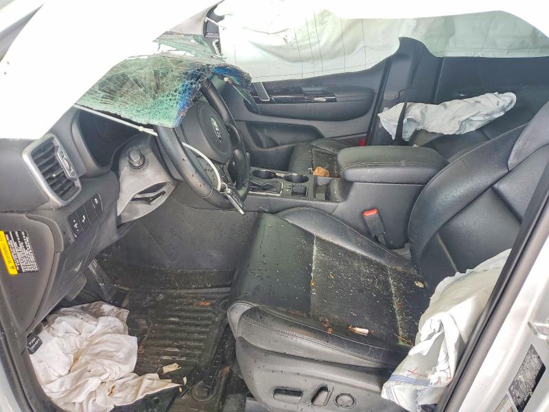 2019 Kia Sportage VIN KNDPN3AC6K7555717 COPART salvage auction — ROLLOVER, Ga - Cert Of Title-Salvage, sold $850 on 2026-07-30 (photo 7)