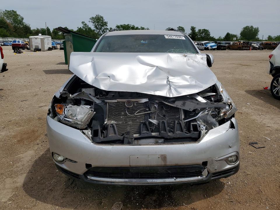 2012 Toyota Highlander VIN 5TDBK3EH2CS097450 COPART salvage auction — FRONT END, Il - Salvage Certificate, sold $1,000 on 2026-07-14 (photo 5)