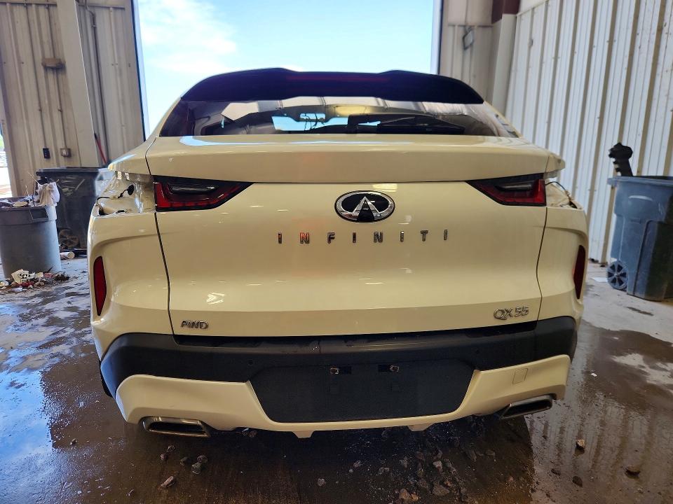 2023 Infiniti Qx55 VIN 3PCAJ5LR8PF100335 COPART salvage auction — HAIL, WI - SALVAGE - MULTIPLE BRANDS, sold $7,600 on 2026-07-07 (photo 6)
