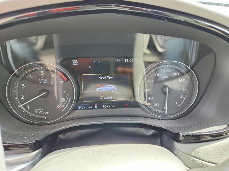 2025 Cadillac Xt5 VIN 1GYKNDR49SZ148454 COPART salvage auction — HAIL, Mo - Salvage Certificate Of Title, sold $7,300 on 2026-07-29 (photo 9)