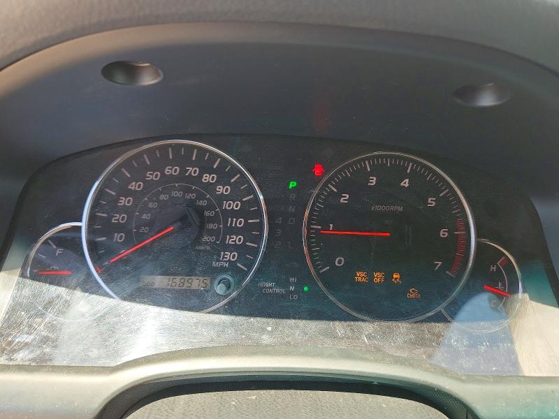 2005 Lexus Gx VIN JTJBT20X350077295 COPART salvage auction — REAR END, Tx - Salvage Vehicle Title, sold $5,400 on 2026-07-20 (photo 9)