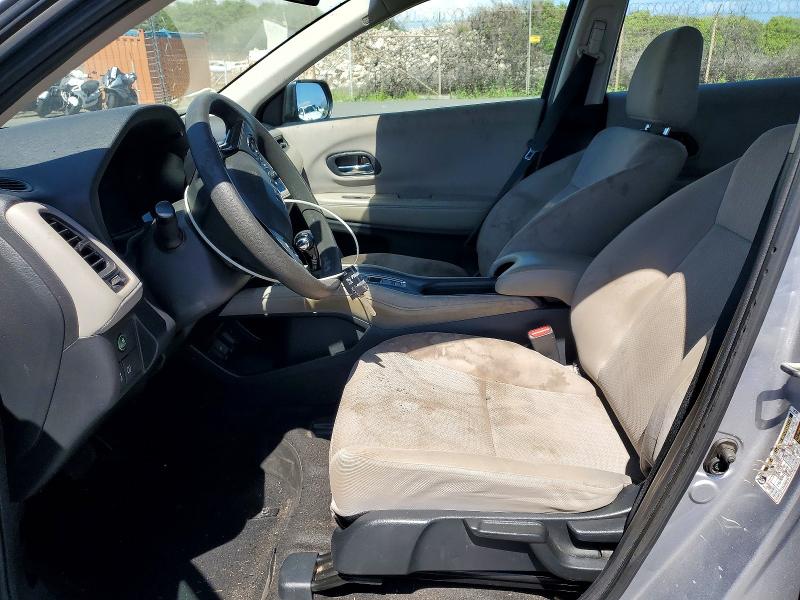 2017 Honda Hr-v VIN 3CZRU5H34HM713204 COPART salvage auction — SIDE, Hi - Bill Of Sale - Parts Only, sold $725 on 2026-07-27 (photo 7)