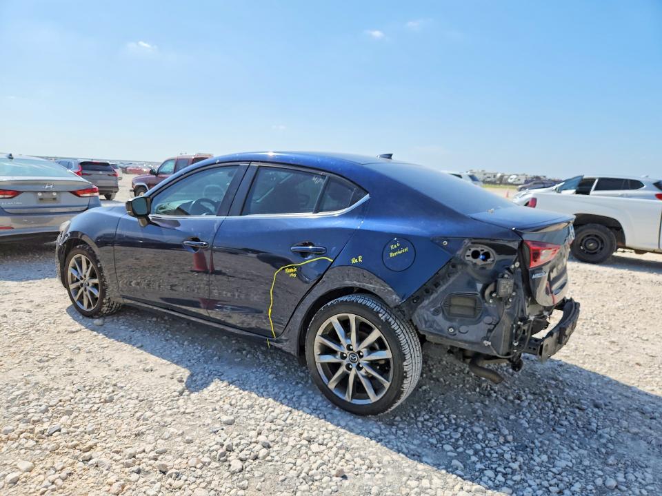2018 Mazda 3 VIN 3MZBN1V34JM238884 COPART salvage auction — REAR END, Tx - Salvage Vehicle Title, sold $4,350 on 2026-07-09 (photo 2)
